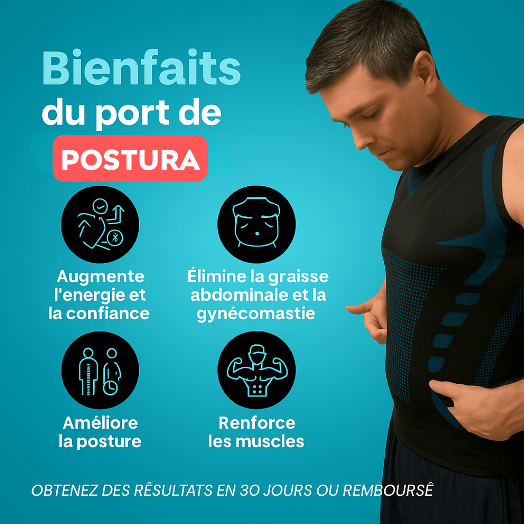 Postura - Redresse ta posture, compresse ton ventre, transforme ton allure